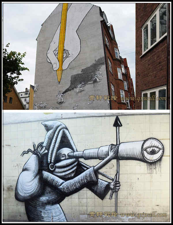 街头的墙绘艺术